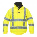 Hydrowear India High Visibility Glow In dark Pilot Jacket Saturn Yellow S HYD131005SYS
