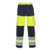 Idstein High Visibility Glow In dark Two Tone Trouser Saturn Yellow / Navy 36