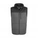 JCB Unisex Padded Gilet GreyBlack 2XL JCB007GYBL2XL