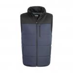 JCB Unisex Padded Gilet NavyBlack 4XL JCB007NBL4XL
