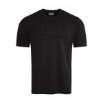 JCB Unisex 3D Embossed T-Shirt Black SML JCB014BLS