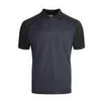 JCB Unisex Classic Collar Polo Shirt NavyBlack SML JCB016NBLS