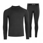 JCB Unisex Base Layer Set Black SML JCB019BLS