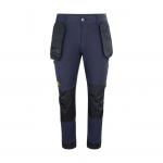 JCB Mens Stretch Holster Pocket Trouser Navy 32T JCB027N32T