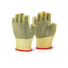 Beeswift Reinforced Fingerless Dotted Glove 09 KFLGMWD09