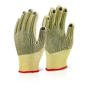Beeswift Reinforced Mediumweight Dotted Glove 09 KGMWD09