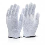 Beeswift Mixed Fibre Gloves Light Weight White  (Box of 240) MFGNW