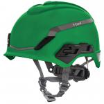 MSA V-Gard H1 Non Vented Helmet Green 