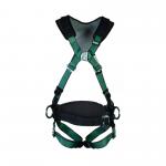 MSA Standard V-Form + Back / Chest / Hip D-Ring Bayonet Harness W / W Belt Standard