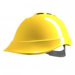 MSA V-Gard 200 Vented Safety Helmet Yellow 