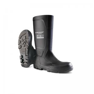 Dunlop Jobguard acifort full safety wellington black size 0437
