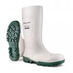 Work-It Safety Pvc Wellington White Size 10.5 (45) NB1JB0110.5