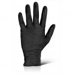 Nitrile Disp Glove PF Black L NDGPF50NBLL