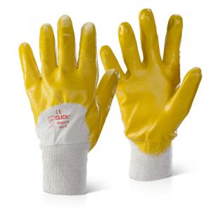 Beeswift Nitrile K  W P  C L  W Yellow 08 Yellow 10 Box of 10