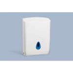 Esfina C-Fold White Plastic Dispenser White  NWDP001