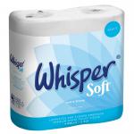 Esfina Whisper Soft Luxury Toilet Roll 2Ply White  NWWSOFT2