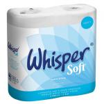 Whisper Soft Luxury Toilet Roll 2ply NWWSOFT2N