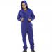 Super Beeswift Hooded Boilersuit Royal Blue 50