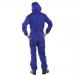 Super Beeswift Hooded Boilersuit Royal Blue 52