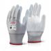 Pu Coated Gloves White XL
