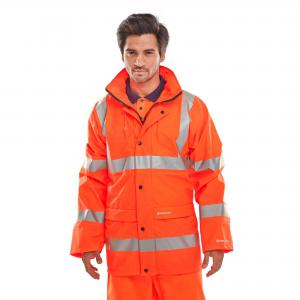 Beeswift Beesswift Pu Jacket Orange S PUJORS