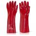Pvc Gauntlet Red 18” PVCR18