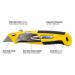 Autoloading utility knife QBA-375