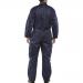 Beeswift Quilted Boilersuit Navy Blue 60