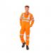 Rail Spec Coveralls With Reflective Tape Size 36 Tall Orange