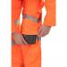 Rail Spec Coveralls With Reflective Tape Size 42 Tall Orange