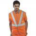 Railspec Vest (Polyester) Orange L