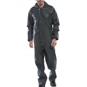 Beeswift Super B-Dri Coveralls Olive Green M SBDCOM
