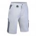 Flex Workwear Shorts White Grey 28 SFSHWHGY28