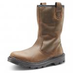 Beeswift Sherpa Dual Density Polyurethane Rubber Rigger Boot Brown 06 SRB06
