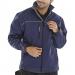 Soft Shell Jacket Navy Blue 4XL