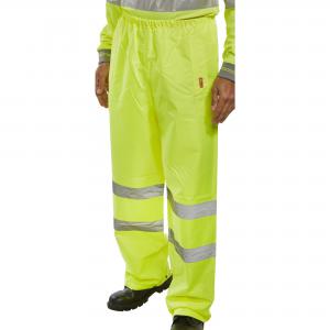 Beeswift Traffic Trousers Saturn Yellow 4XL TENSYXXXXL
