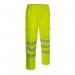 Beeswift Womens birkdale over trouser fluorescent yellow XL (14) WBITSYXL