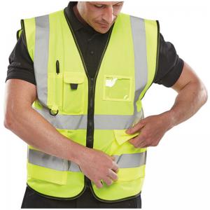 Beeswift Executive vest yellow 6XL WCENGEXEC6XL