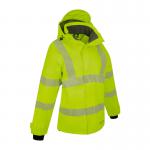 Womens Exec Jacket Fluorescent Yellow M (10) WEJ01SYM