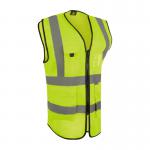 Beeswift Womens Hi-Vis Exec Waistcoat Yellow M (10) WEWCSYM