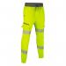 Beeswift Womens Hi-Vis Yellow Work Joggers 3XL (18) WJB01SY3XL