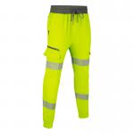Beeswift Womens Hi-Vis Yellow Work Joggers Med (10) WJB01SYM