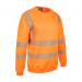 Womens Sweatshirt Fluorescent Orange S (08) WSSENORS