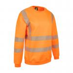 Womens Sweatshirt Fluorescent Orange XXL (16) WSSENORXXL