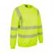 Womens Sweatshirt Fluorescent Yellow M (10) WSSENSYM