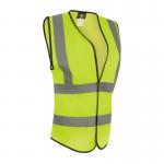 Beeswift Womens Hi-Vis Waistcoat Yellow XS (06) WWCSYXS