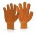 Criss Cross Gloves Pack Of 10 Orange XL