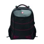BestLife 17 Inch Gaming Snake Eye Backpack with USB Connector Black BB-3332R BF41611