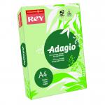 Adagio Bright Green A4 Coloured Card 160gsm (Pack of 250) 201.1212 BG08961