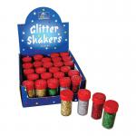Bright Ideas Glitter Shakers CDU 18g Assorted (Pack of 30) AR01715 BI00864